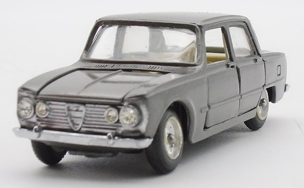 MERCURY #4 GIULIA T1: Charcoal gray, black baseplate, C8-9.