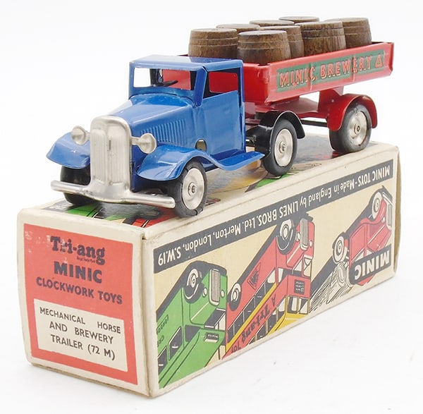 MINIC 72M MECHANICAL HORSE & BREWERY TRAILER (1 of 2)