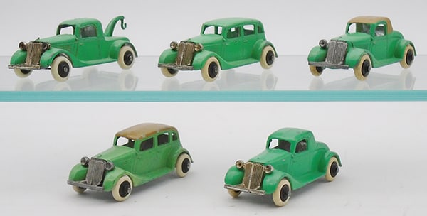 5 TOOTSIETOY 1934 FORDS (1 of 2)