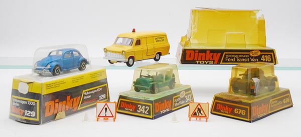 4 DINKY VEHICLES (1 of 2)