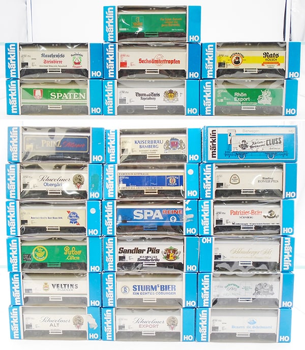 25 MARKLIN 4415 BEER CARS (1 of 1)