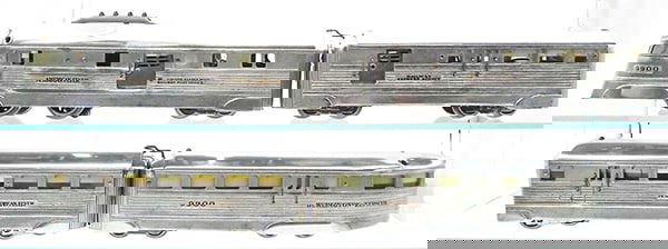 AMERICAN FLYER BURLINGTON ZEPHYR TRAIN SET (1 of 2)