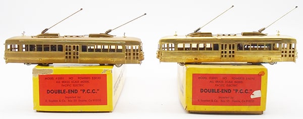 2 SUYDAM 5001 BRASS TROLLIES (1 of 2)