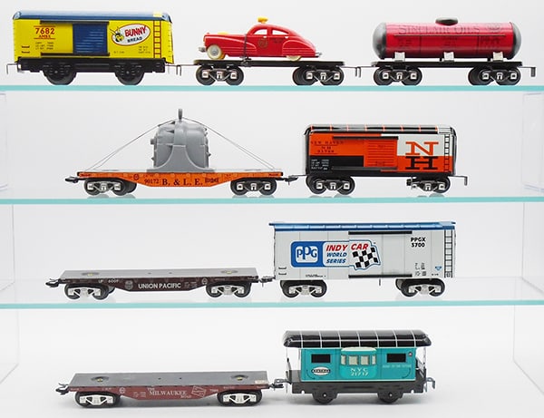 8 NEW MARX FREIGHT CARS (1 of 3)