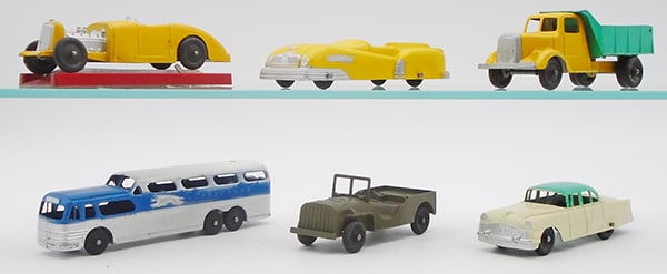 6 TOOTSIETOY VEHICLES (1 of 2)