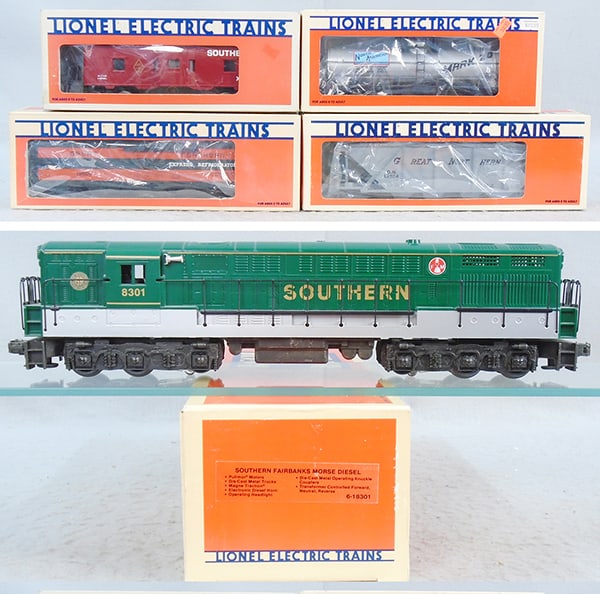 LIONEL SOUTHERN TRAIN SET (1 of 2)