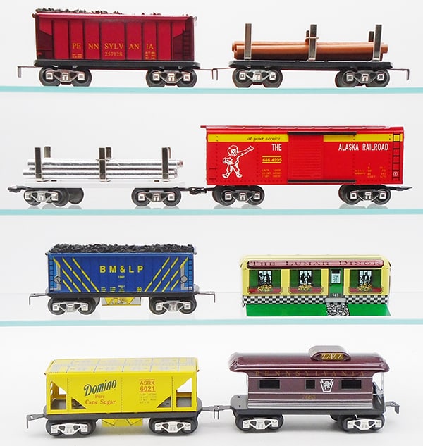 8 NEW MARX FREIGHT CARS (1 of 3)