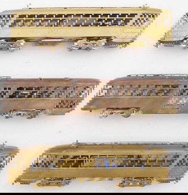 3 BRASS TROLLIES (1 of 3)