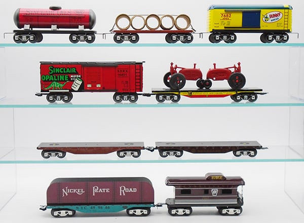 8 NEW MARX FREIGHT CARS (1 of 3)