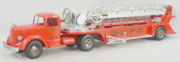 SMITH MILLER MACK AERIAL LADDER FIRE TRUCK (1 of 2)
