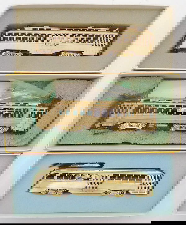 3 BRASS TROLLIES (1 of 2)