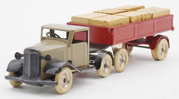 MINIC 40M ARTICULATED LORRY W/CASES (1 of 2)