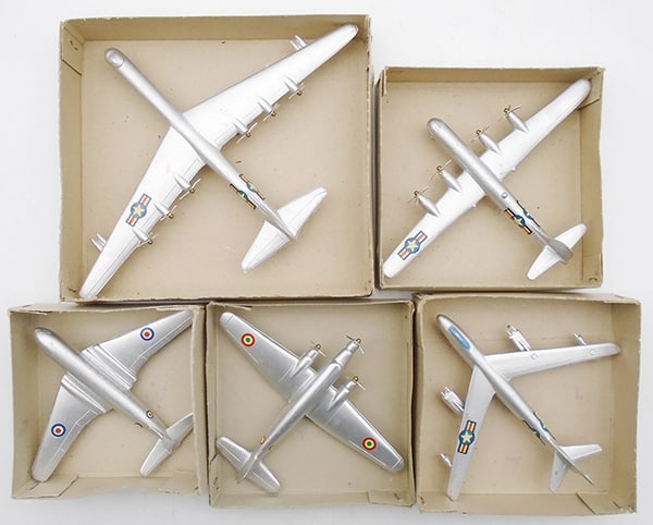 5 MERCURY MILITARY AIRPLANES (1 of 2)