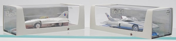 2 MINIMAX GM BIZARRE ROCKET CARS (1 of 2)