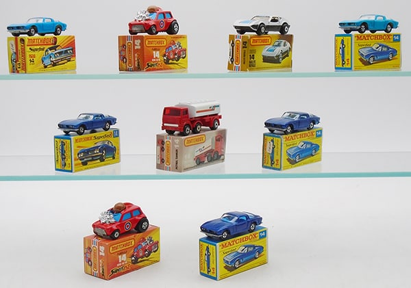 9 MATCHBOX SF #14 VEHICLES (1 of 2)