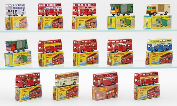 14 MATCHBOX SF #17 VEHICLES (1 of 2)