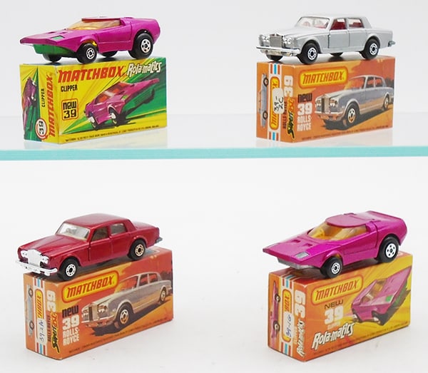 4 MATCHBOX SF #39 VEHICLES (1 of 2)