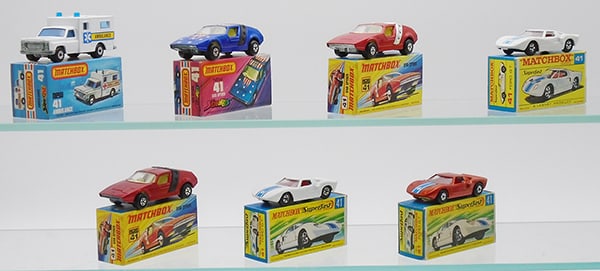 7 MATCHBOX SF #41 VEHICLES (1 of 2)