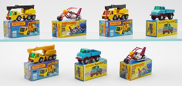 7 MATCHBOX SF #49 VEHICLES (1 of 2)