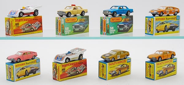8 MATCHBOX SF #56 VEHICLES (1 of 2)
