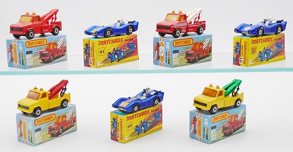 7 MATCHBOX SF #61 VEHICLES (1 of 1)