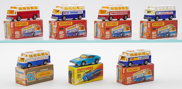 7 MATCHBOX SF #65 VEHICLES (1 of 2)