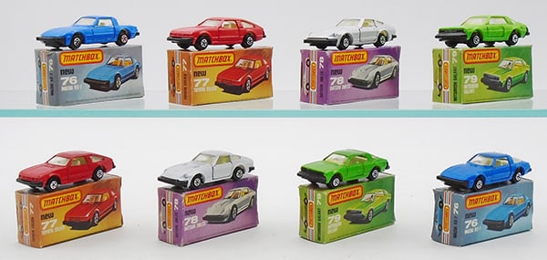 8 MATCHBOX SF VEHICLES (1 of 2)