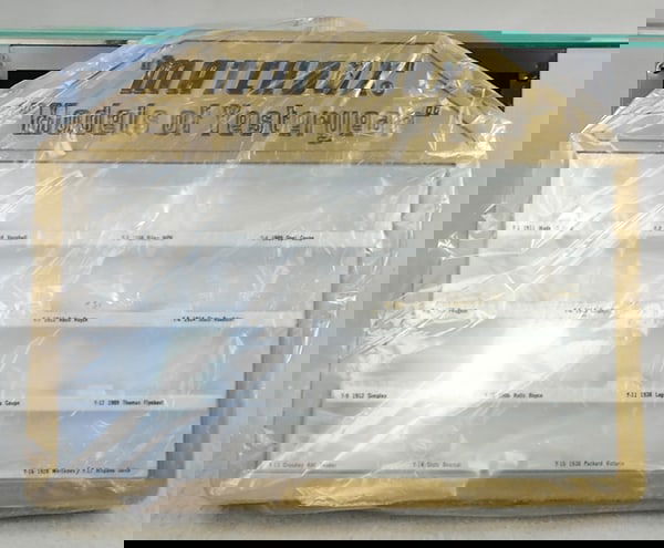 MATCHBOX MODELS OF YESTERYEAR DISPLAY (1 of 3)