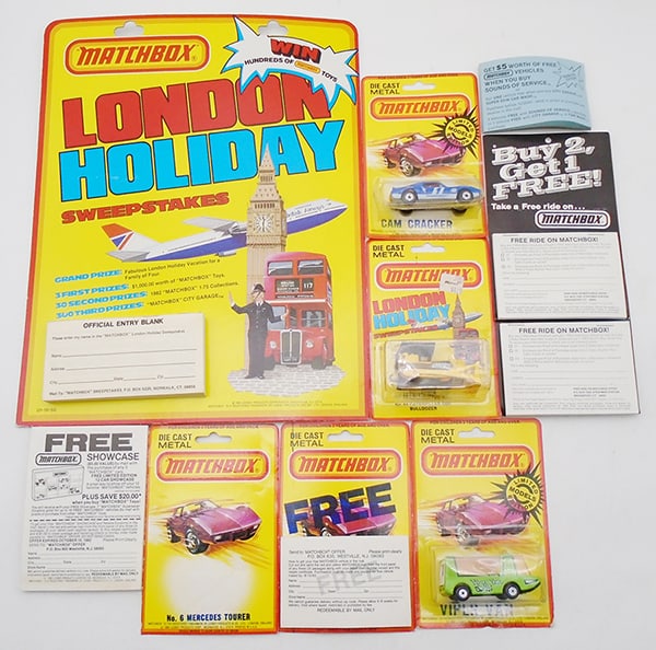 MATCHBOX SF SWEEPSTAKES PROMO LOT (1 of 1)