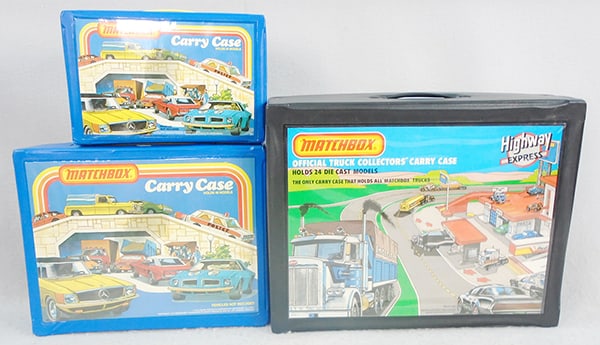 3 MATCHBOX COLLECTOR CARRY CASES (1 of 1)