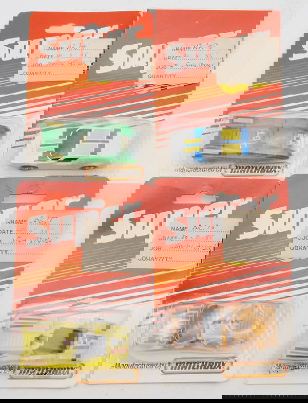 4 MATCHBOX SUPER GT BLISTER PACKS (1 of 1)