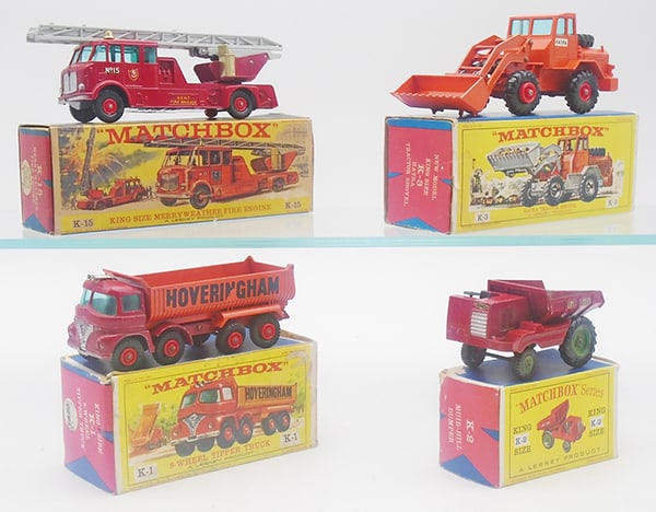 4 MATCHBOX KING SIZE VEHICLES (1 of 2)