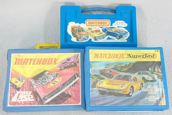 3 MATCHBOX COLLECTOR CARRY CASES (1 of 1)