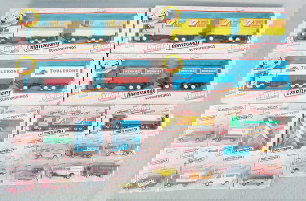 21 MATCHBOX SWISS COLLECTION VEHICLES (1 of 1)