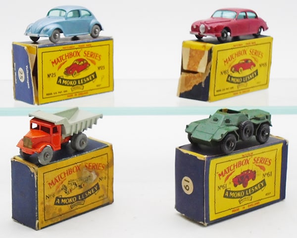 4 MATCHBOX MOKO VEHICLES (1 of 2)