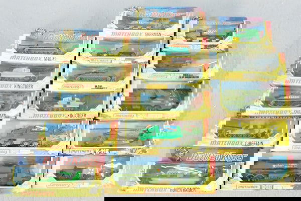 16 MATCHBOX BATTLE KINGS MILITARY VEHICLES (1 of 1)