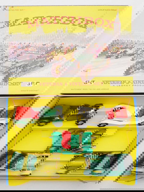 MATCHBOX G-7 VETERAN & VINTAGE SET (1 of 1)