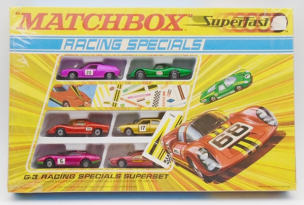 MATCHBOX SF G-3 RACING SPECIALS SUPER SET (1 of 1)