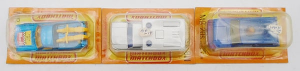 3 FRENCH MATCHBOX SF BLISTER PACKS (1 of 2)