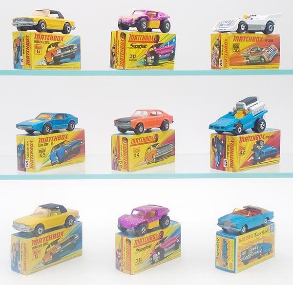 9 MATCHBOX SF VEHICLES (1 of 2)