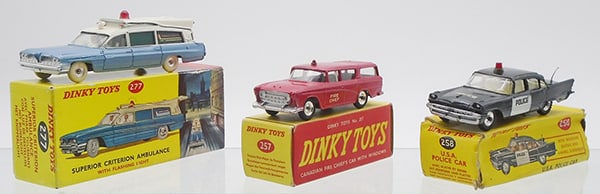 3 DINKY EMERGENCY VEHICLES (1 of 2)
