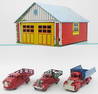 MARX & WYANDOTTE TRUCK SET