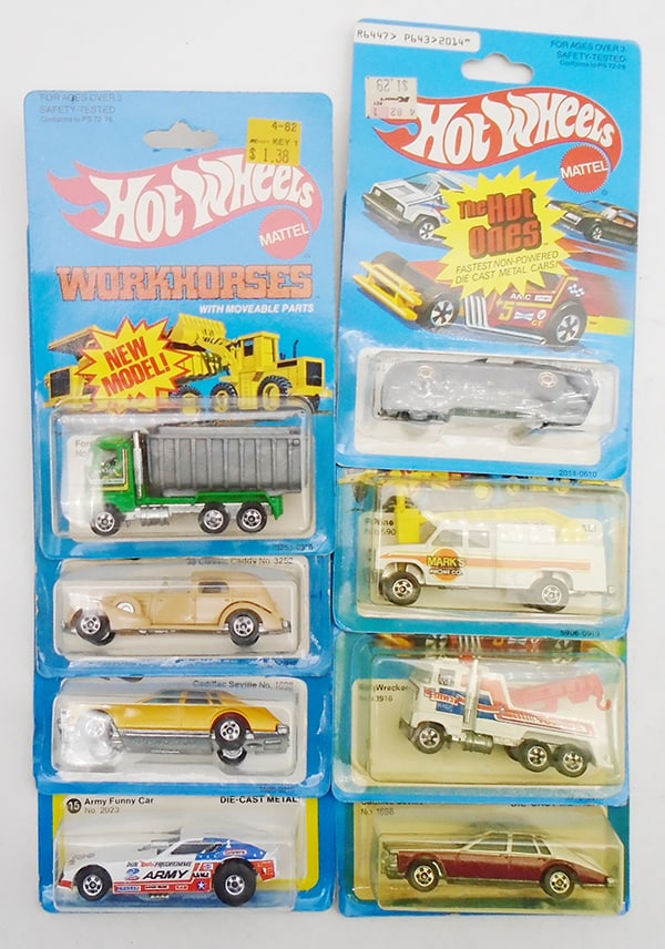 8 HOT WHEELS BLISTER PACKS (1 of 1)