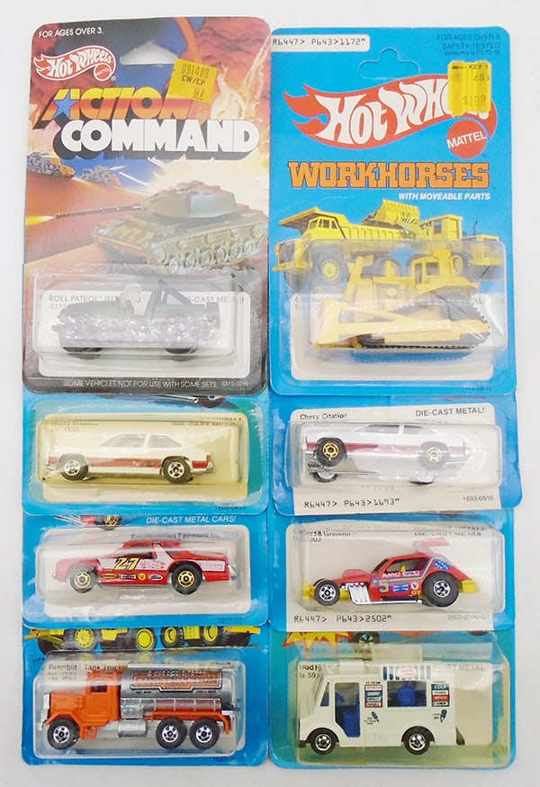 8 HOT WHEELS BLISTER PACKS (1 of 1)