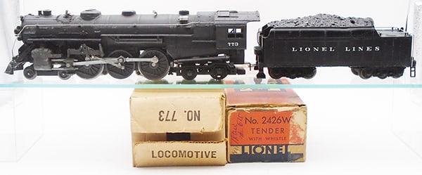 LIONEL 773 HUDSON LOCO & TENDER (1 of 2)