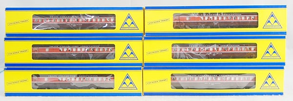 6 AMERICAN MODELS TCA PASSENGER CARS (1 of 1)