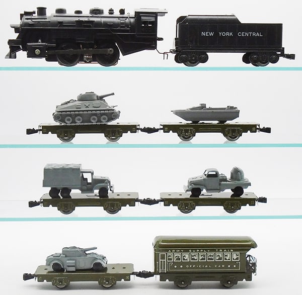 MARX ARMY TRAIN SET (1 of 2)
