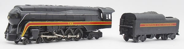 LIONEL 746 NORFOLK & WESTERN LOCO SET (1 of 2)