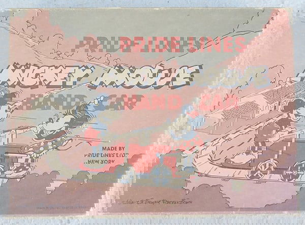 PRIDE LINES 1100 MICKEY MOUSE HANDCAR (1 of 2)