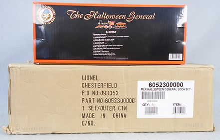 LIONEL 52300 HALLOWEEN GENERAL SET